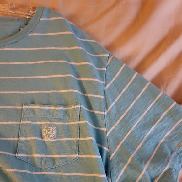 Chaps Ralph Lauren S/S Striped Tee (L) - Picture 2 of 3